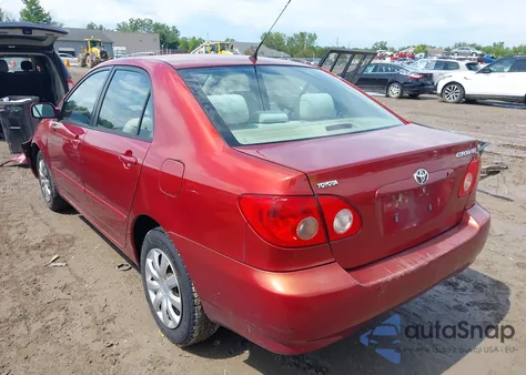 2007 Toyota Corolla Le from USA, damaged, VIN 2T1BR32EX7C837699